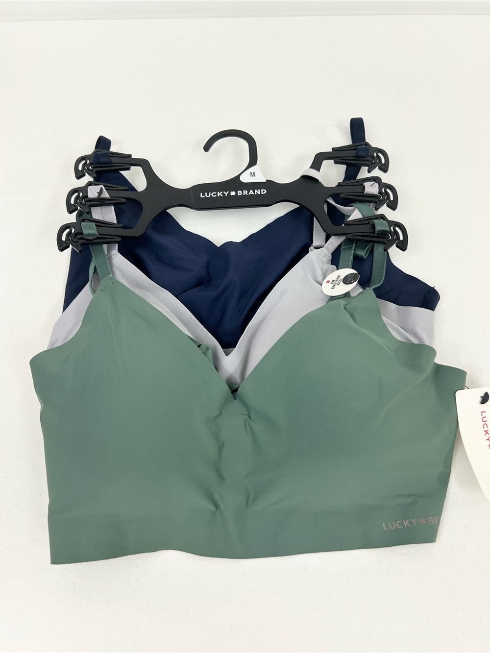 Lucky Brand Laser Lounge Bras - Pack of 3 NWT